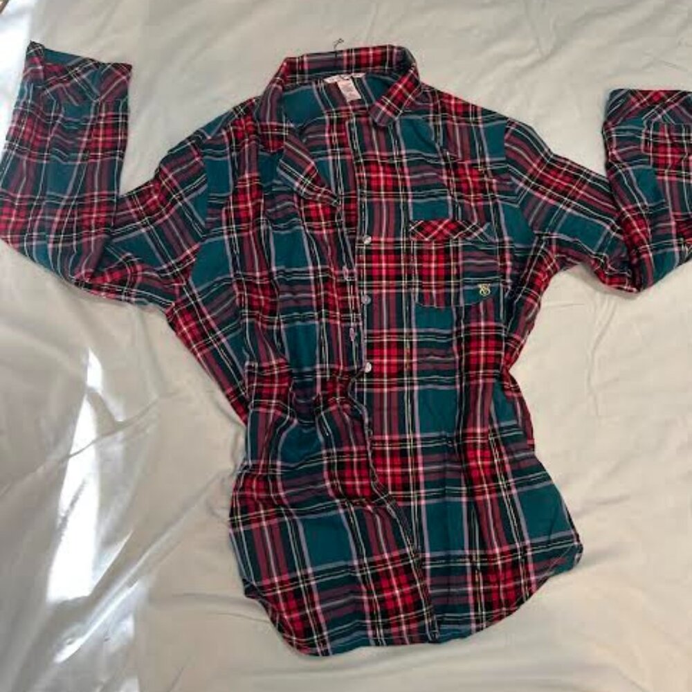 victoria secret pajama long sleeve